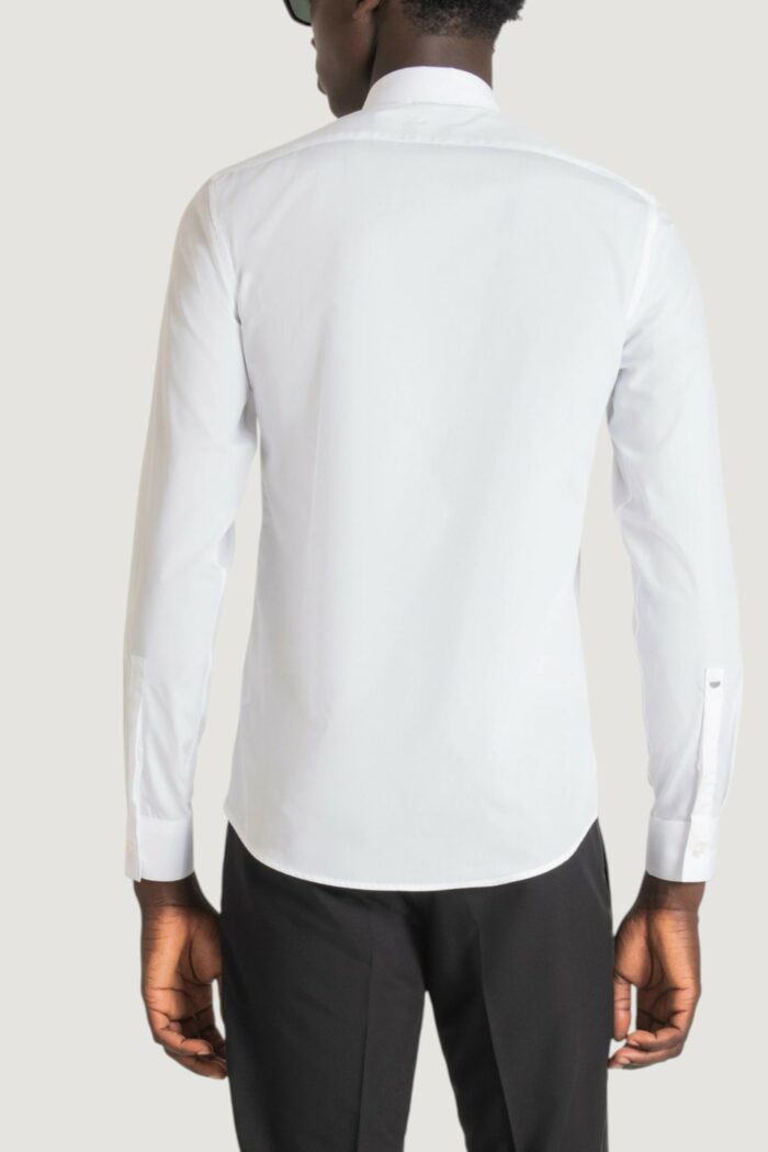 Camicia manica lunga Antony Morato london slim fit Bianco