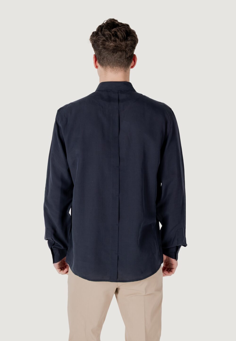 Camicia manica lunga Antony Morato smirne regular fit Blu marine - Foto 2