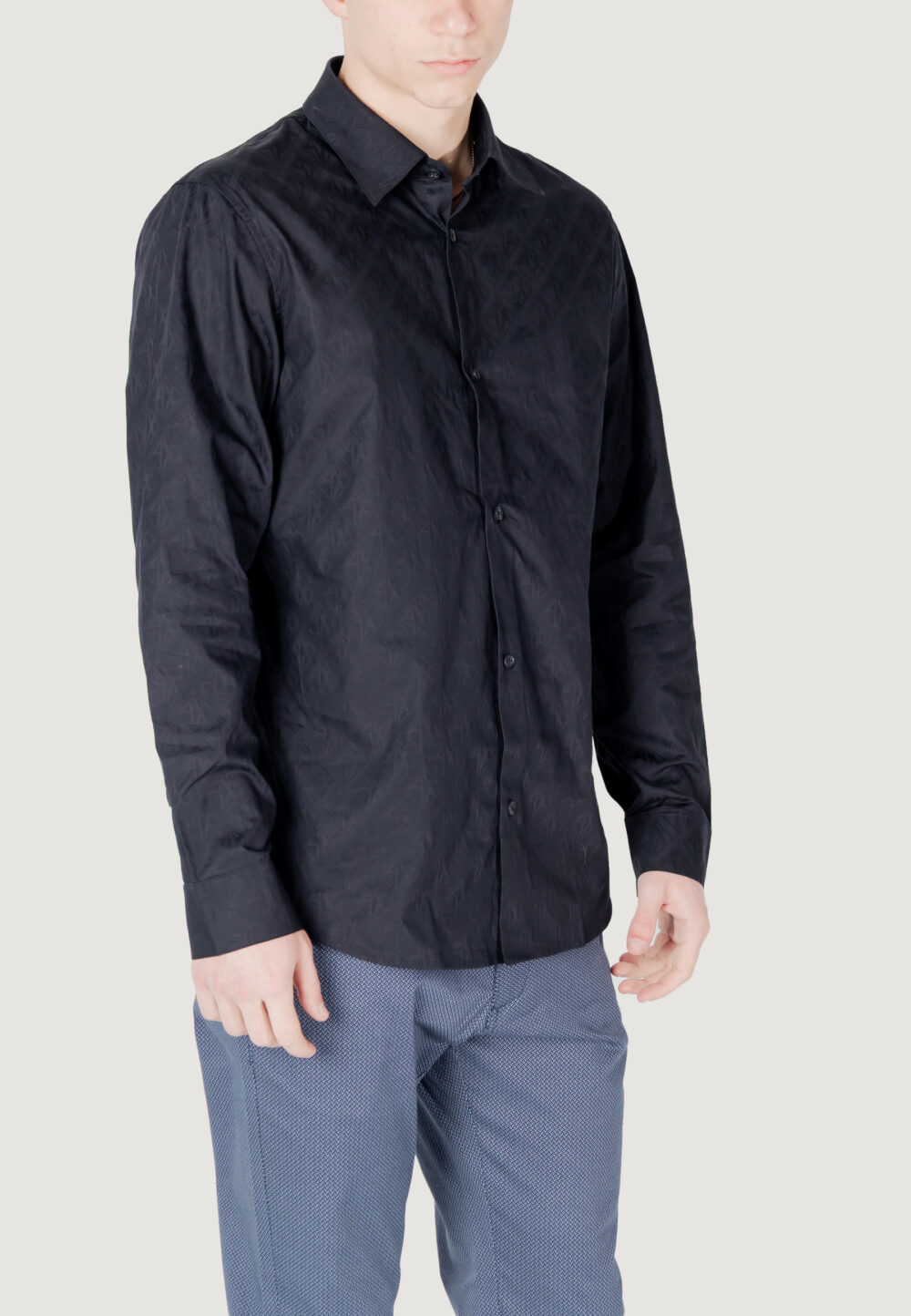 Camicia manica lunga Armani Exchange Blu - Foto 3