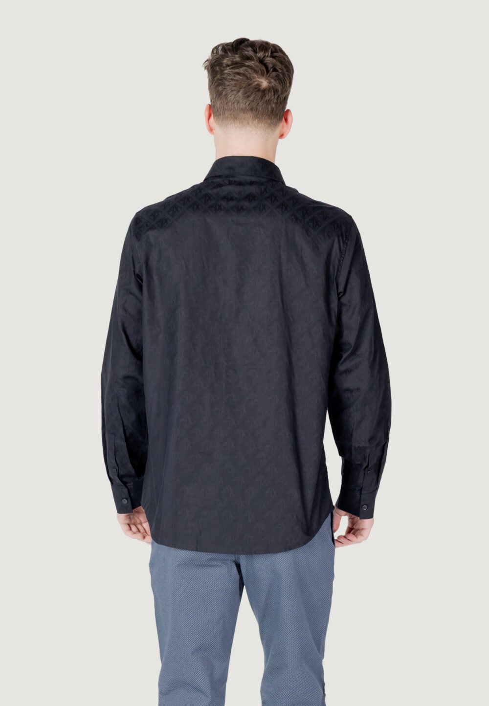 Camicia manica lunga Armani Exchange Blu - Foto 5