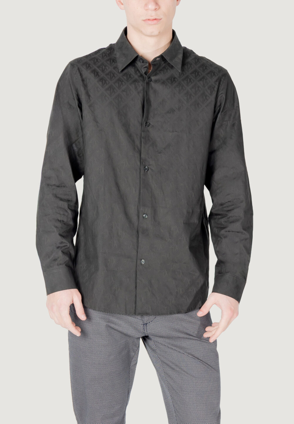 Camicia manica lunga Armani Exchange Nero - Foto 1