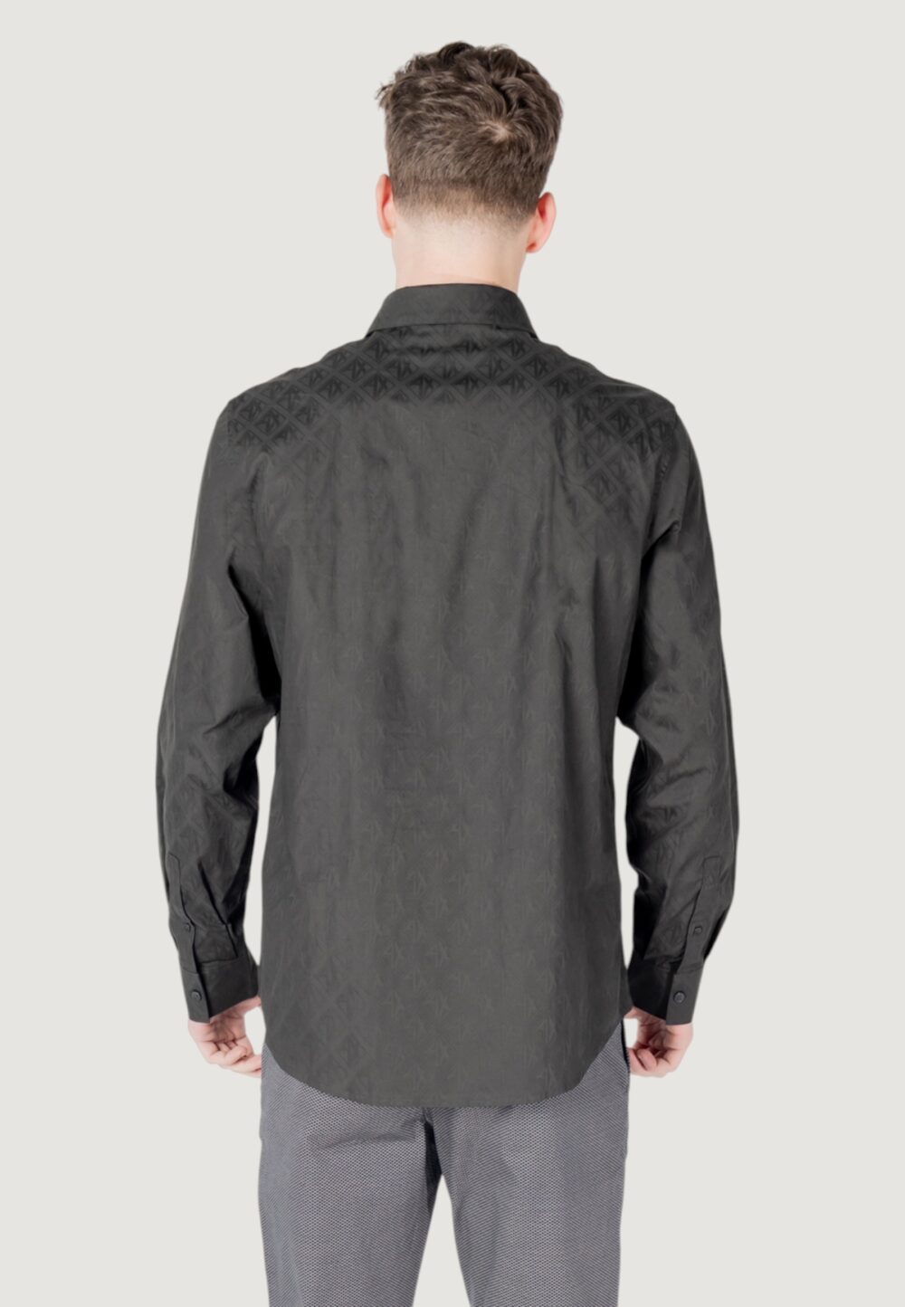 Camicia manica lunga Armani Exchange Nero - Foto 5