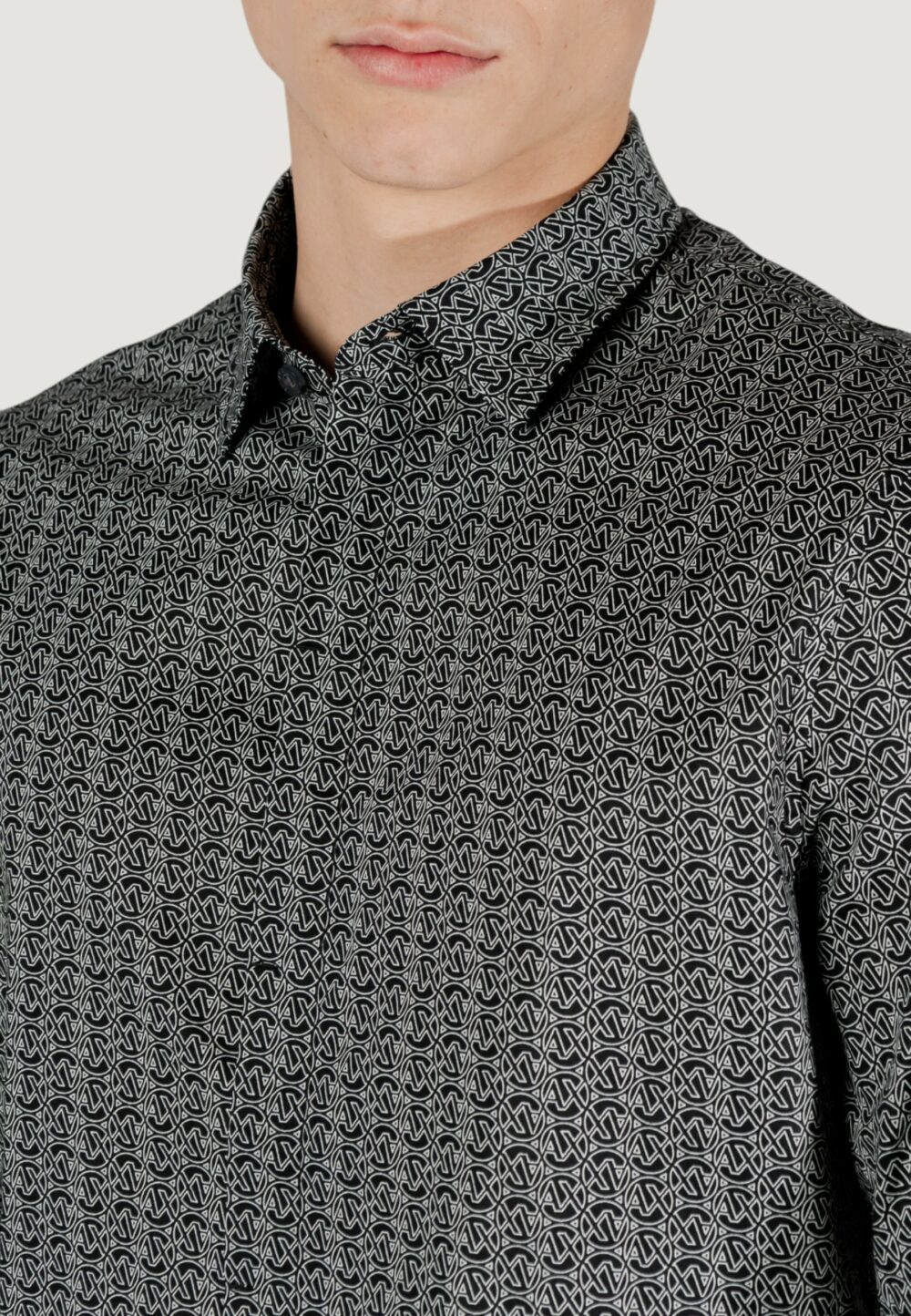 Camicia manica lunga Armani Exchange Nero - Foto 5