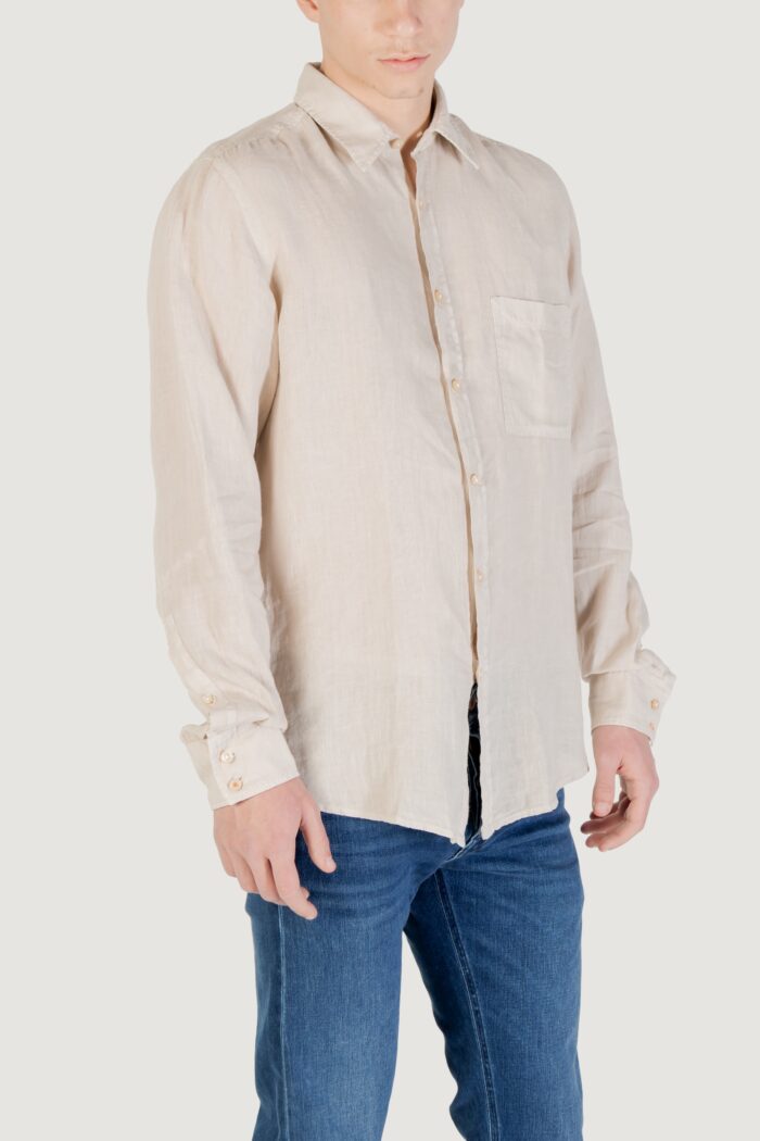Camicia manica lunga Boss relegant_6_m 10267858 01 Beige chiaro
