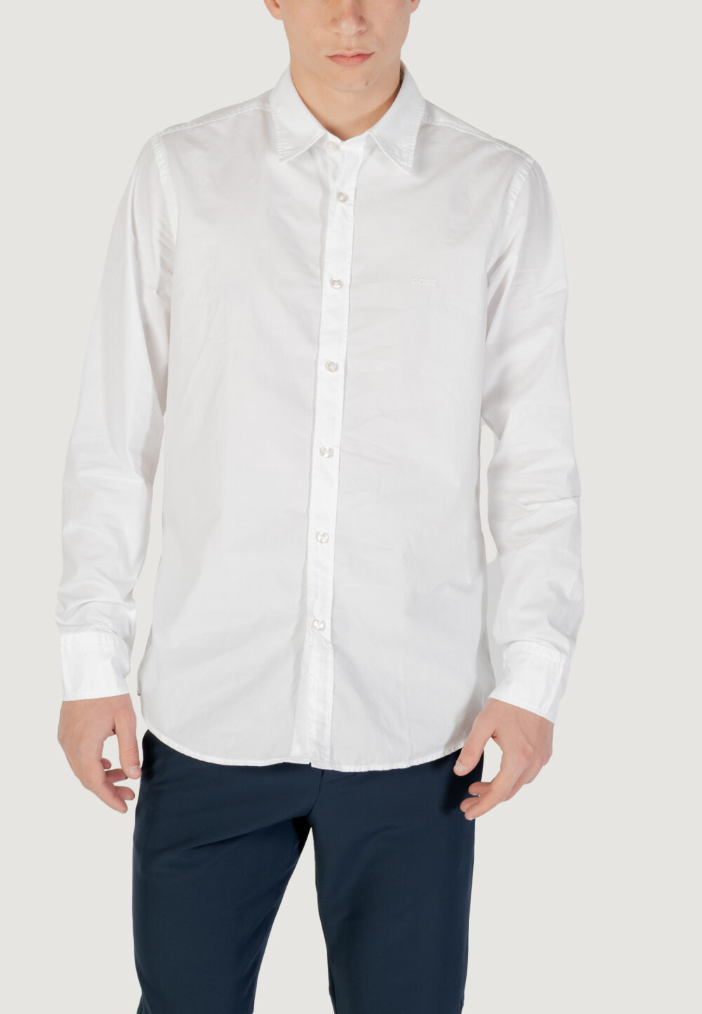 Camicia manica lunga Boss relegant_6_m 10260284 01 Bianco - Foto 1