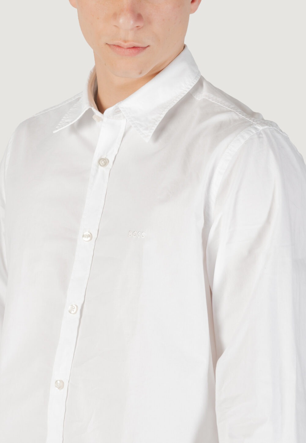 Camicia manica lunga Boss relegant_6_m 10260284 01 Bianco - Foto 2