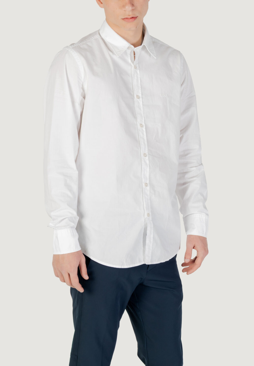 Camicia manica lunga Boss relegant_6_m 10260284 01 Bianco - Foto 3