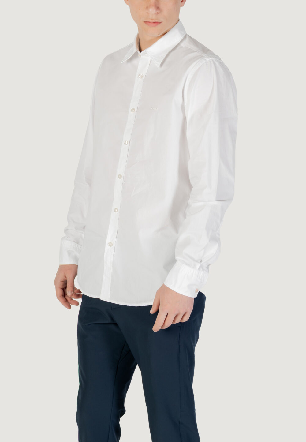 Camicia manica lunga Boss relegant_6_m 10260284 01 Bianco - Foto 4