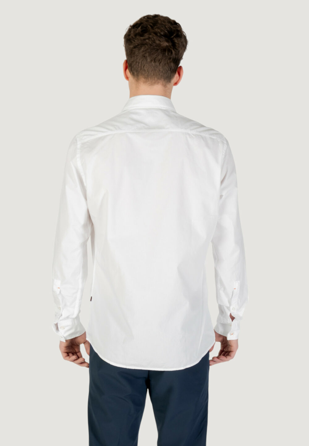 Camicia manica lunga Boss relegant_6_m 10260284 01 Bianco - Foto 5