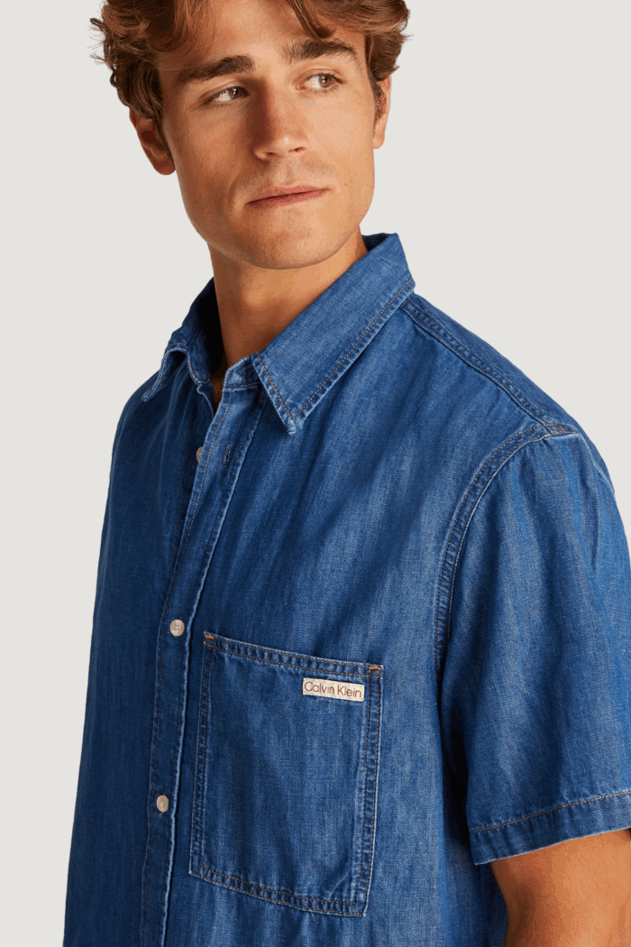 Camicia manica lunga Calvin Klein Jeans regular ss denim Denim
