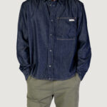 Camicia manica lunga Calvin Klein Jeans regular denim Denim scuro - Foto 1