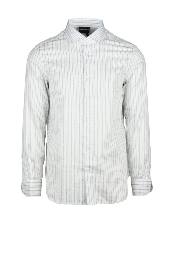 Camicia manica lunga Emporio Armani  Bianco
