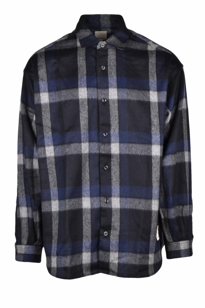 Camicia manica lunga Emporio Armani  Blu