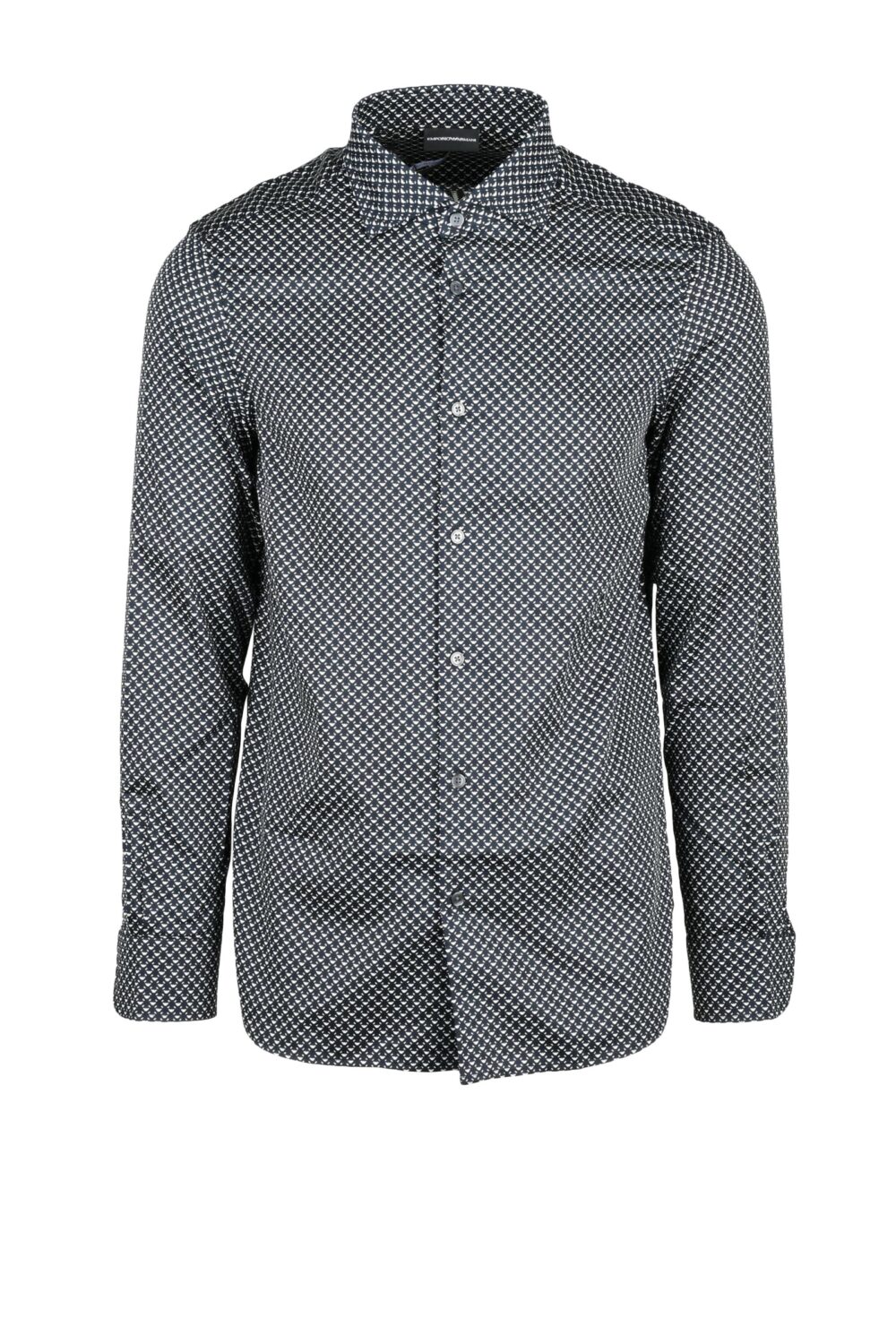 Camicia manica lunga Emporio Armani Nero - Foto 1