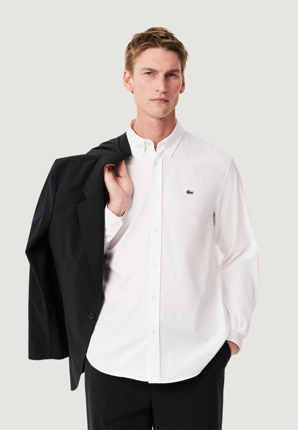 Camicia manica lunga LACOSTE Bianco - Foto 1