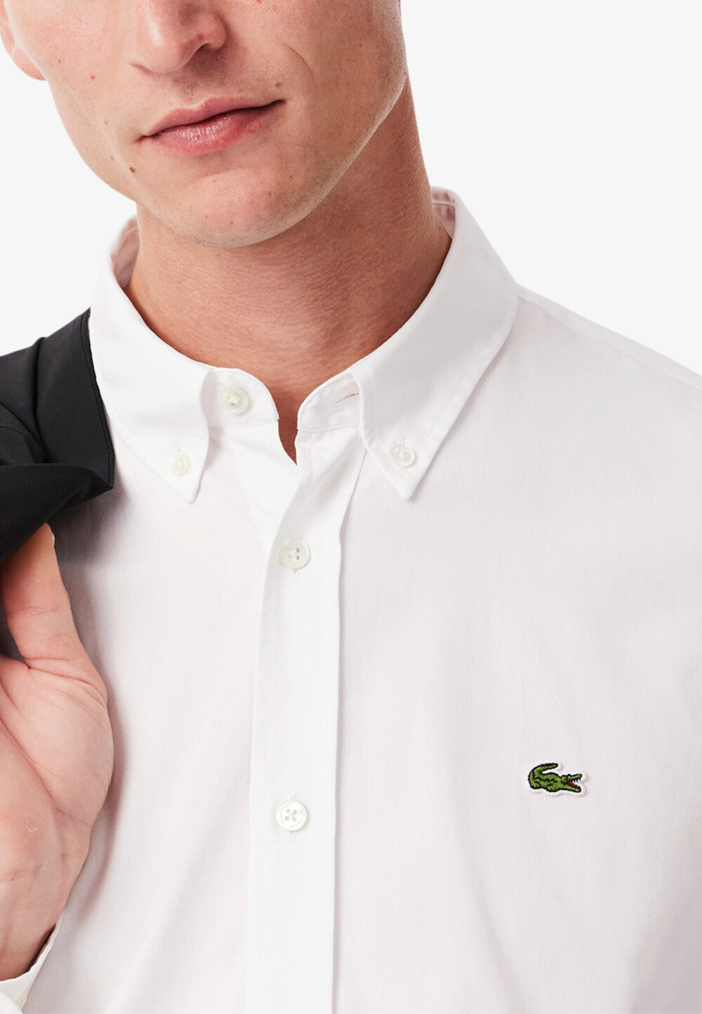 Camicia manica lunga LACOSTE Bianco - Foto 4