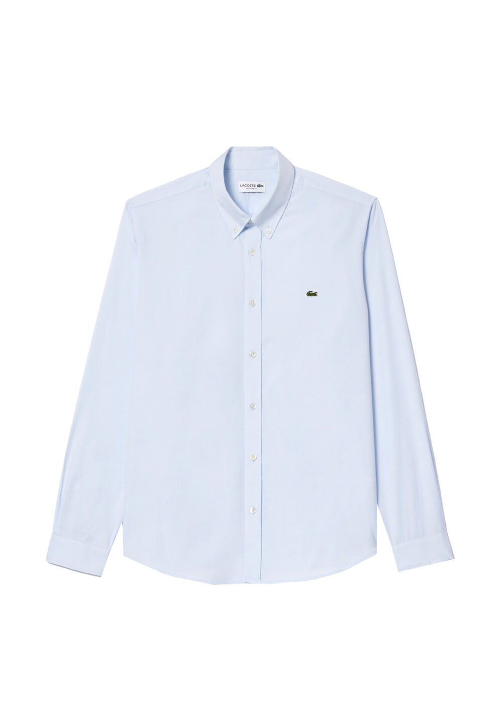 Camicia manica lunga LACOSTE Celeste - Foto 5