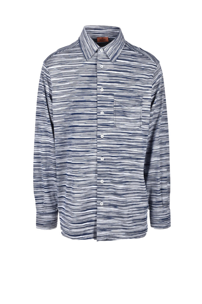 Camicia manica lunga MISSONI  Blu