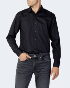 Camicia manica lunga Selected slhregethan shirt ls classic b noos Nero - Foto 1