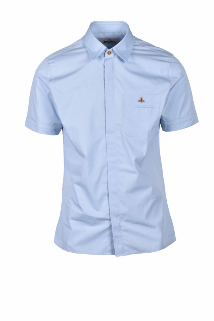 Camicia manica lunga VIVIENNE WESTWOOD  Celeste