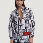 Camicia manica lunga Desigual cam_demÉter Nero - Foto 1