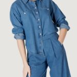 Camicia manica lunga ICHI iharcher sh Denim - Foto 1