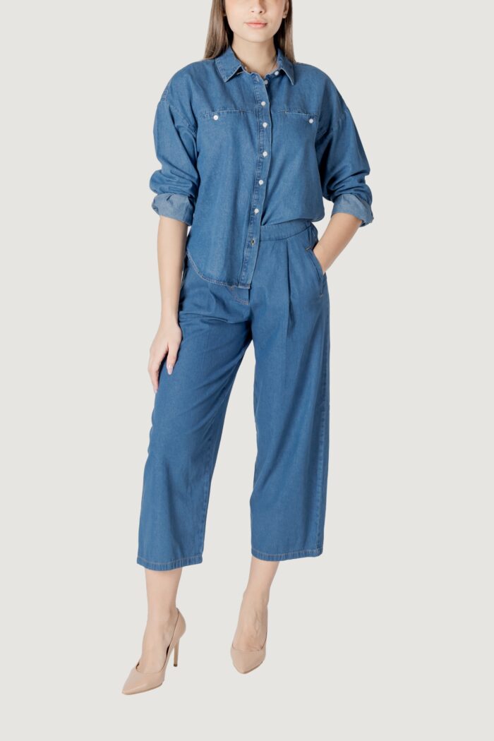 Camicia manica lunga ICHI iharcher sh Denim