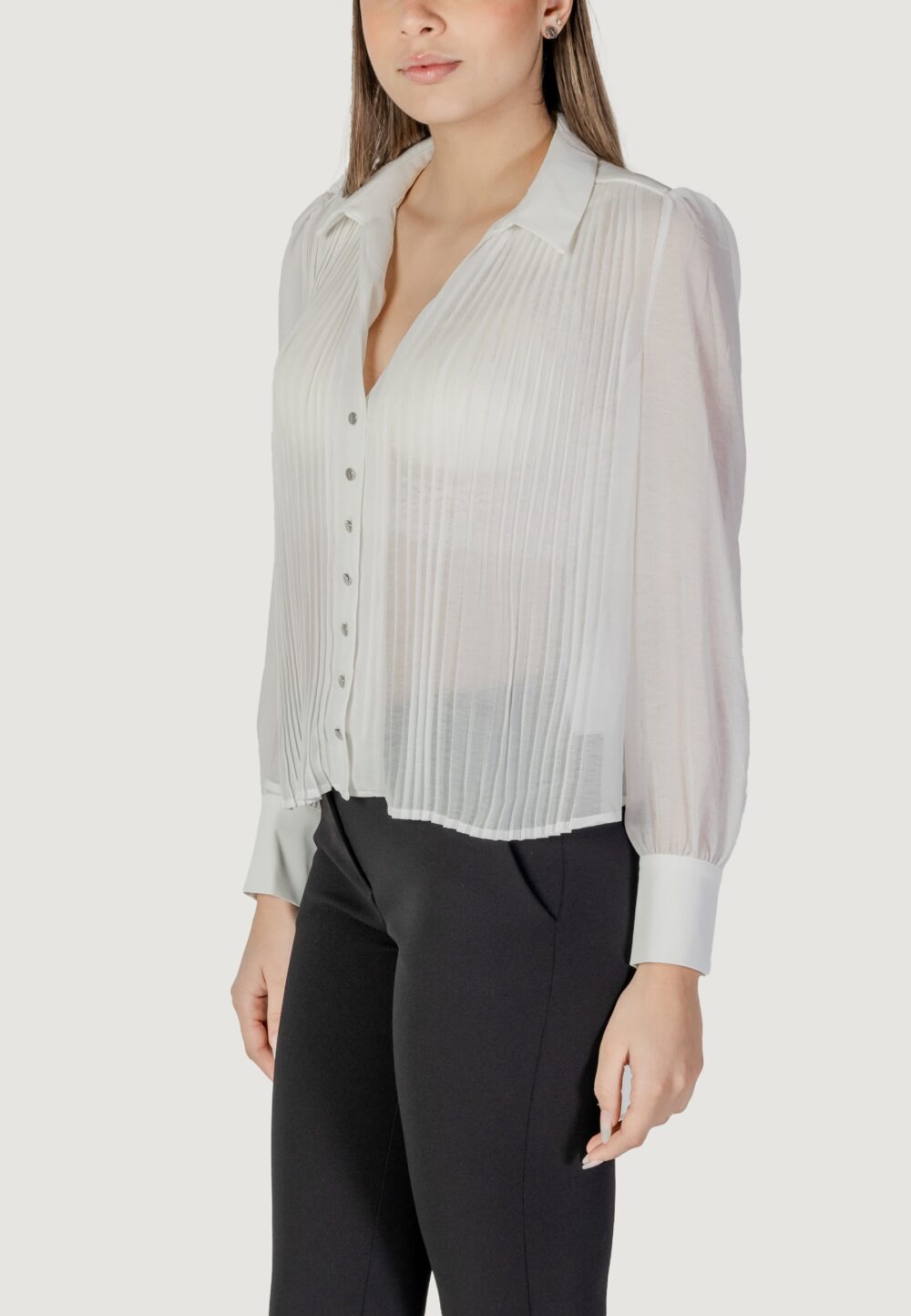 Camicia manica lunga Morgan De Toi Bianco - Foto 2