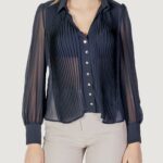 Camicia manica lunga Morgan De Toi Blu - Foto 1