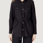 Camicia manica lunga Only onlaris life 4/5 fem cargo jacket cc wvn Nero - Foto 1