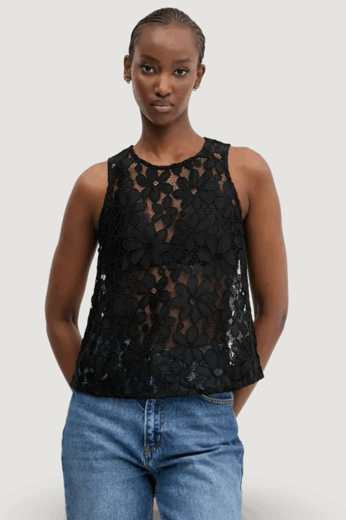 Canotta Desigual blus_tÁnatos Nero