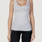 Canotta Guess sl embellished logo Bianco - Foto 1