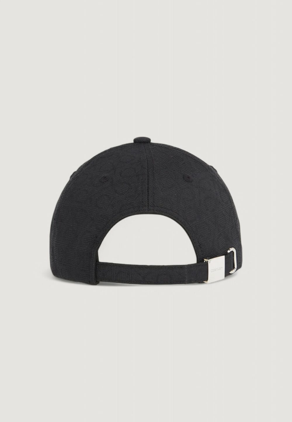 Cappello con visiera Calvin Klein monogram jacquard cap Nero - Foto 2
