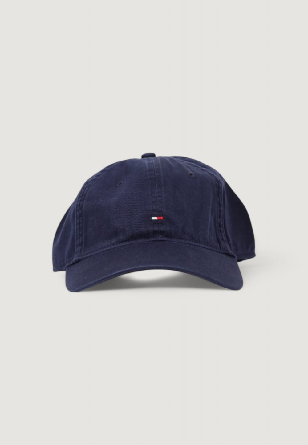 Cappello con visiera Tommy Hilfiger th flag soft 6 panel cap Blu - Foto 1
