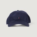 Cappello con visiera Tommy Hilfiger th flag soft 6 panel cap Blu - Foto 1