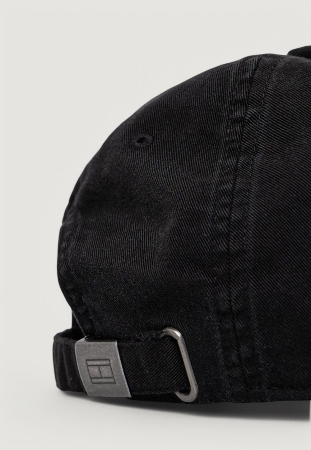 Cappello con visiera Tommy Hilfiger th flag soft 6 panel cap Nero - Foto 2