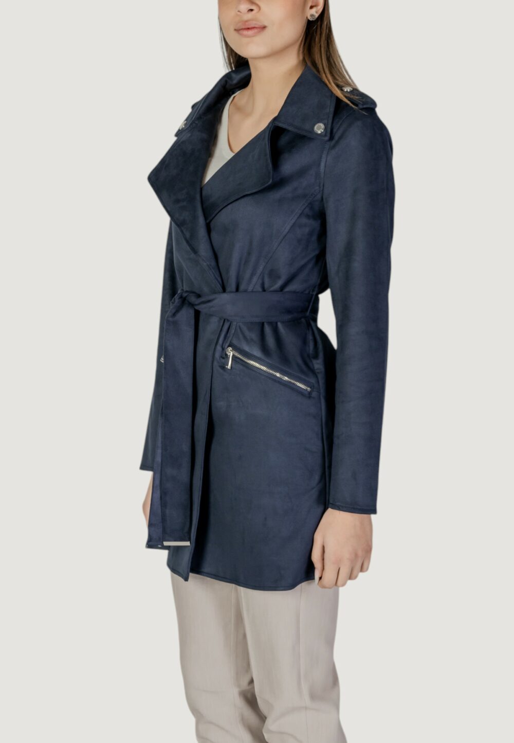 Cappotto Morgan De Toi Blu - Foto 2