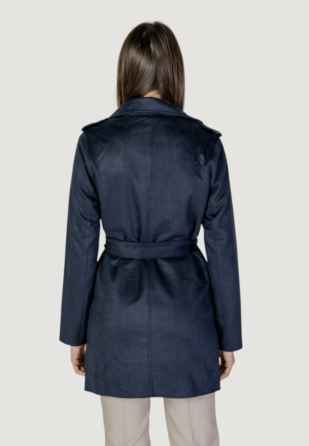 Cappotto Morgan De Toi Blu - Foto 4