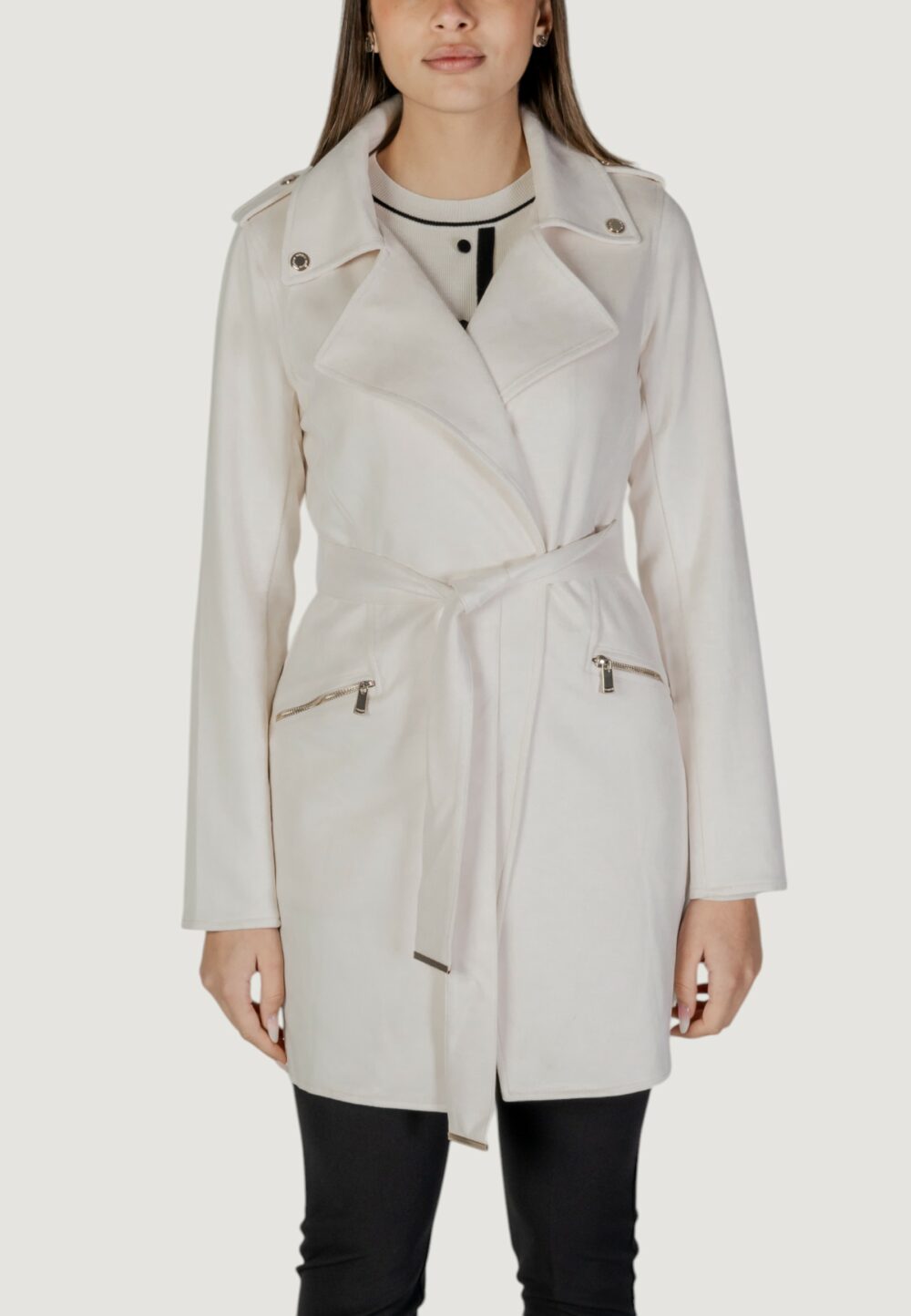 Cappotto Morgan De Toi Panna - Foto 1