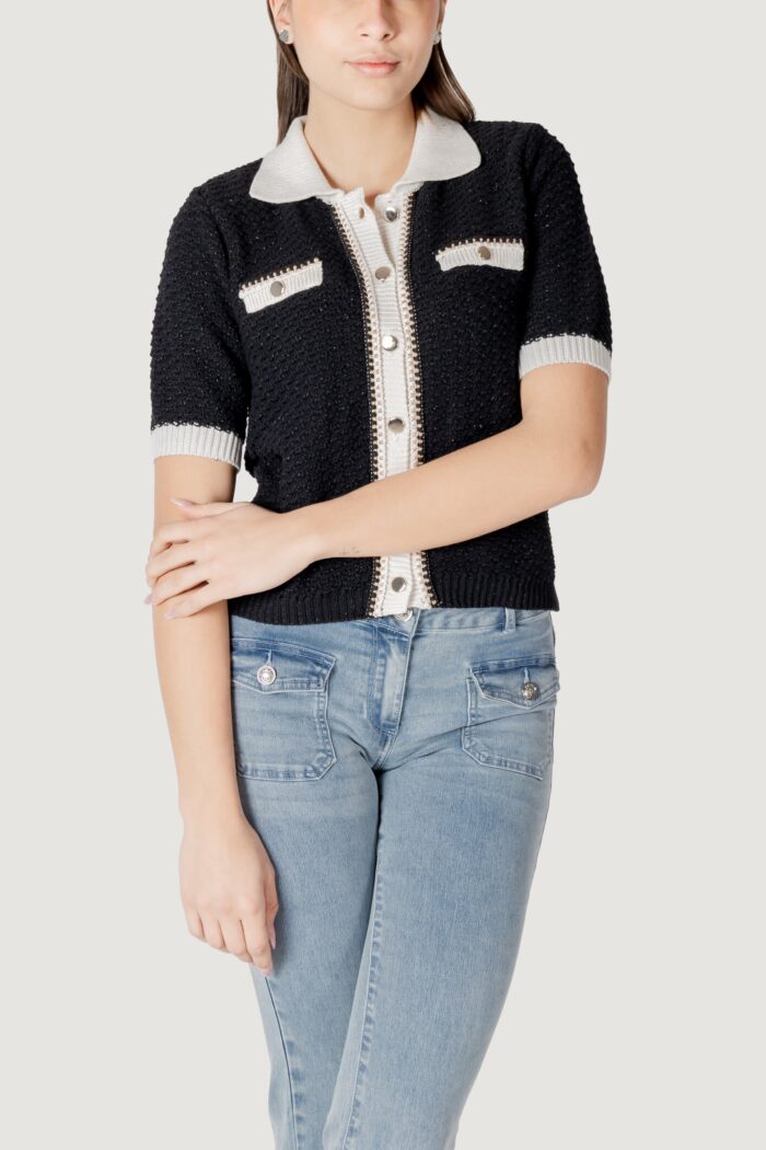 Maglia in filo manica corta Morgan De Toi  Nero