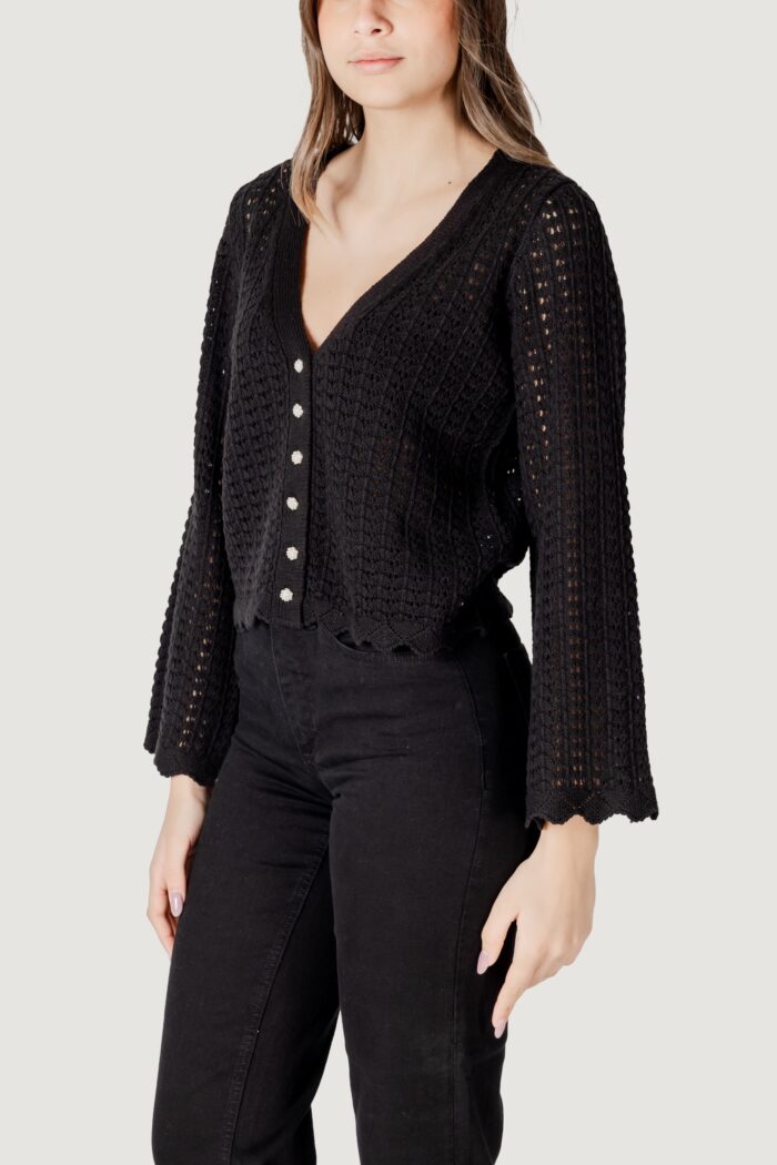 Cardigan Only onlasa ls structure Nero