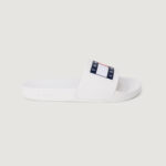 Ciabatte con fascia Tommy Hilfiger Jeans flag poo Bianco - Foto 1