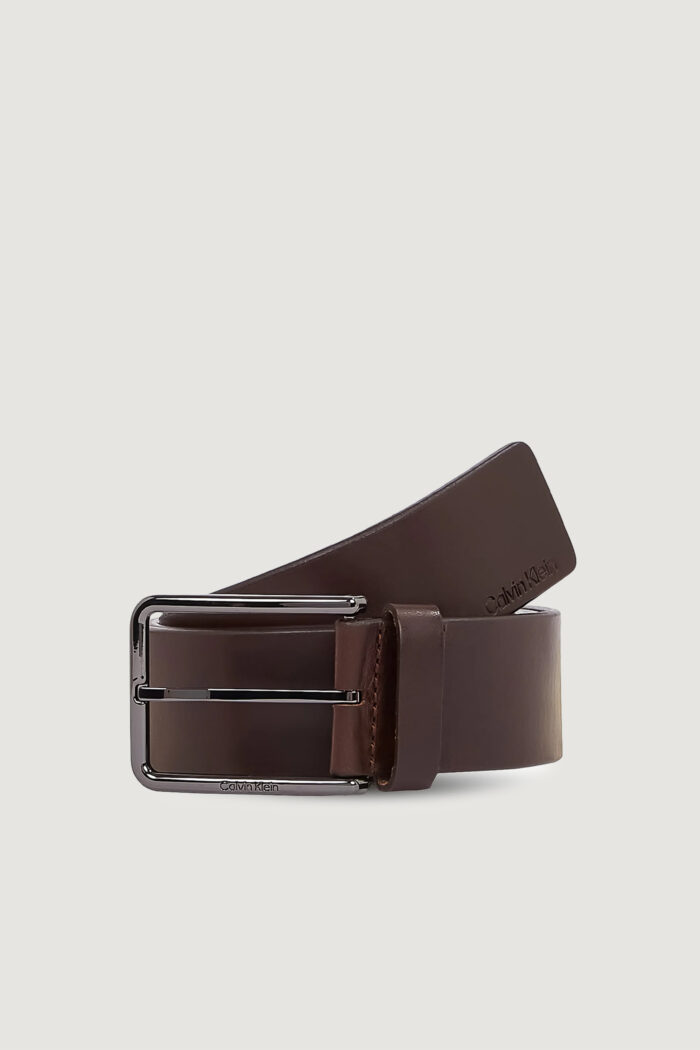 Cinta Calvin Klein warmth 40mm Marrone