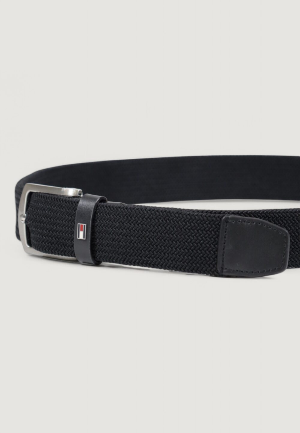 Cinta Tommy Hilfiger denton elastic 3.5 Nero - Foto 2