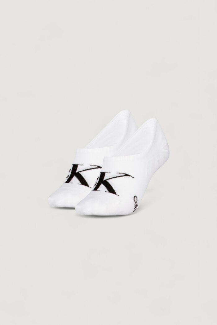 Fantasmini Calvin Klein Jeans footie high cut 2p Bianco