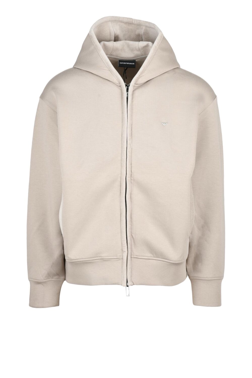 Felpa con cappuccio Emporio Armani Beige - Foto 1