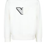 Felpa con cappuccio Emporio Armani Bianco - Foto 1