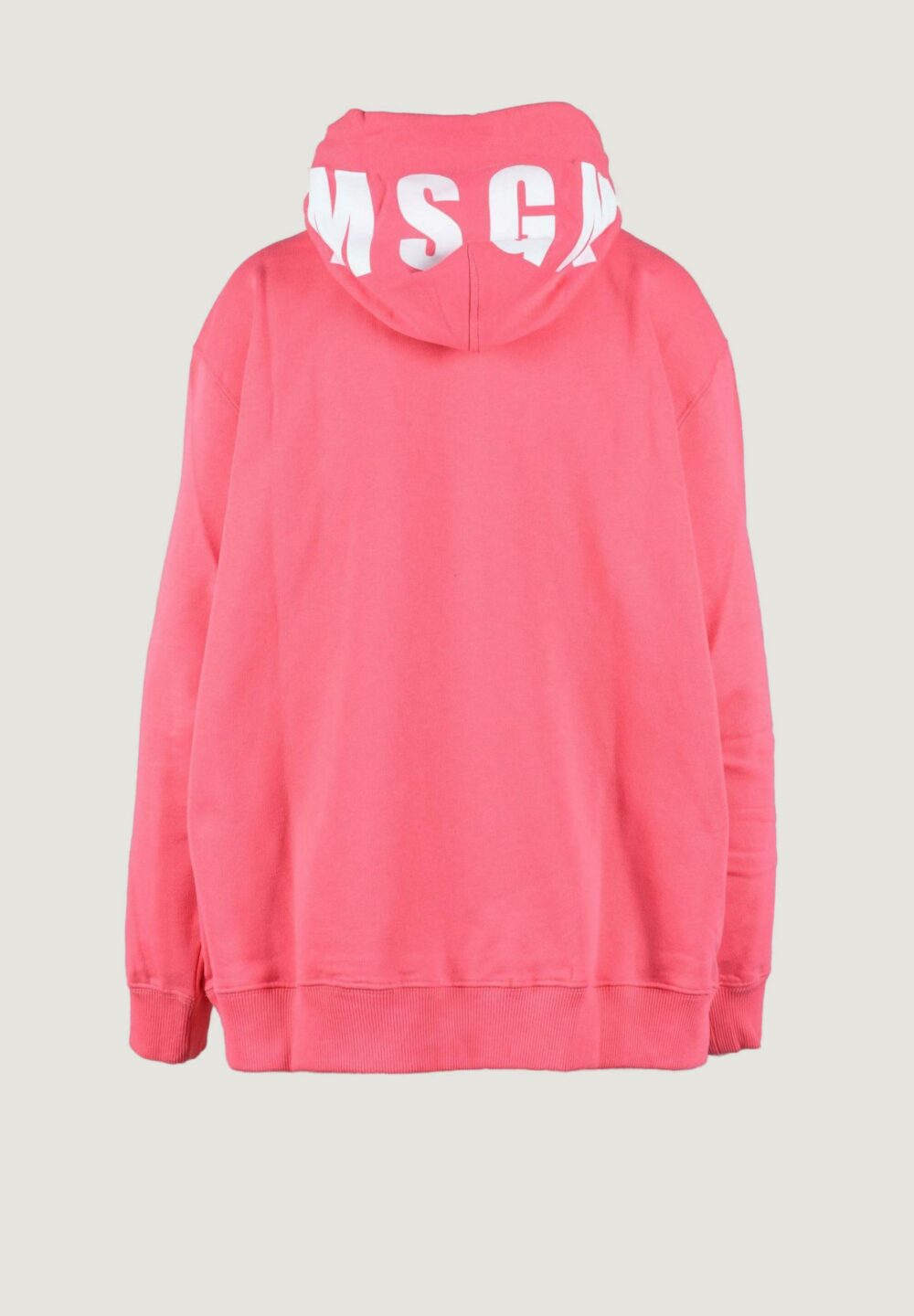 Felpa con cappuccio MSGM Rosa - Foto 2