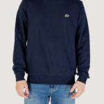 Felpa senza cappuccio LACOSTE Blue scuro - Foto 1