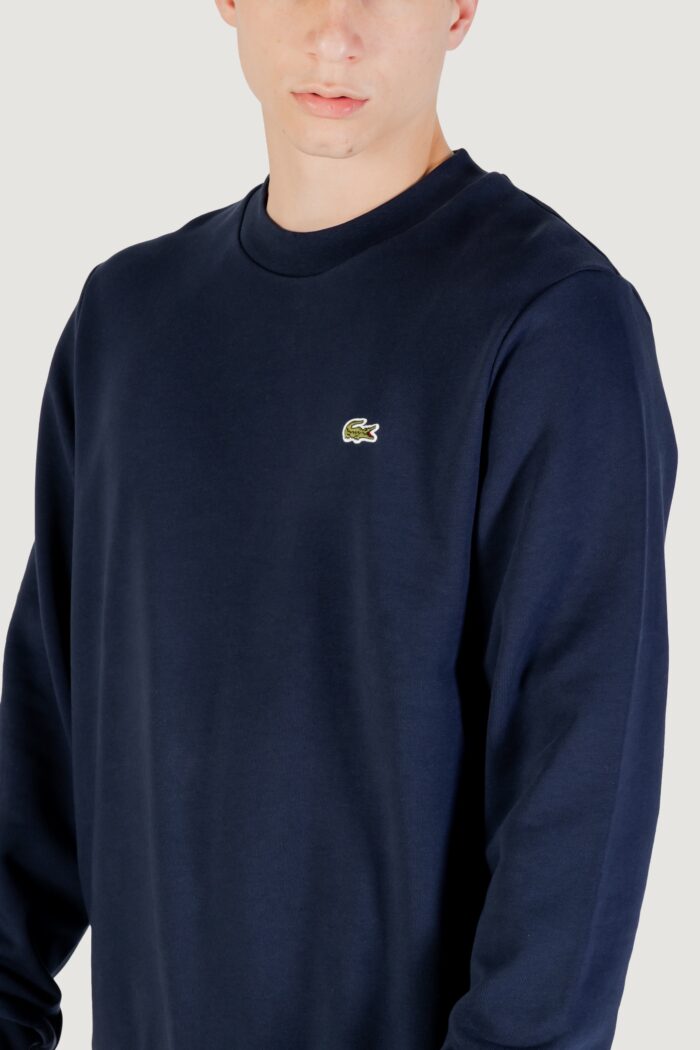 Felpa senza cappuccio LACOSTE  Blue scuro